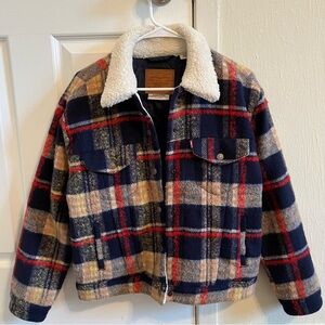 Levi's Womens Premium Wool Trucker Jacket